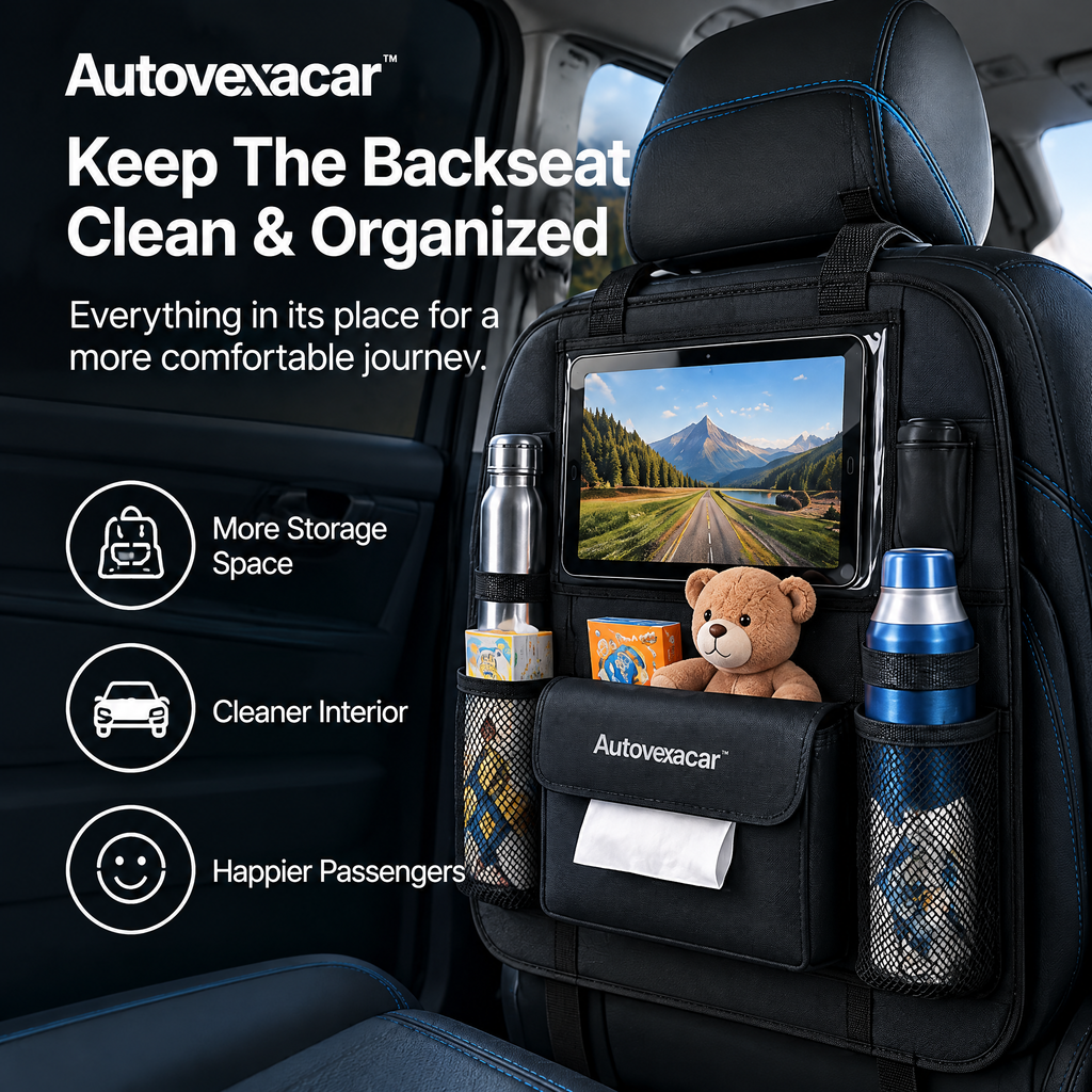 Autovexacar™ Backseat Organizer