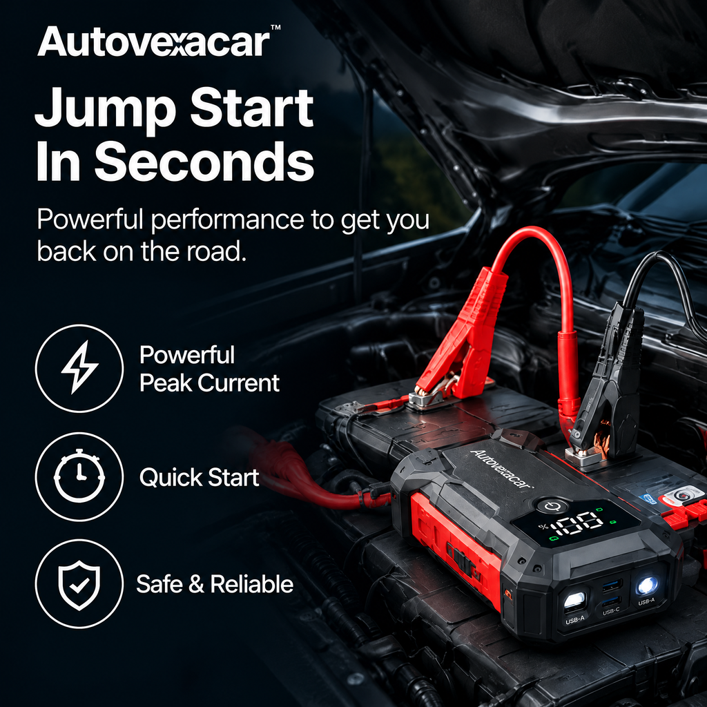 Autovexacar™ Portable Jump Starter