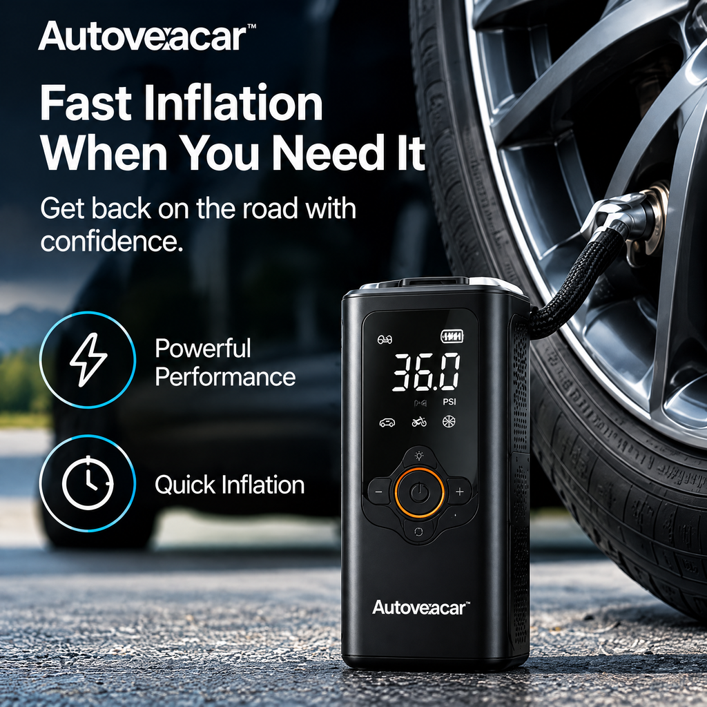 Autovexacar™ Tire Inflator Pump