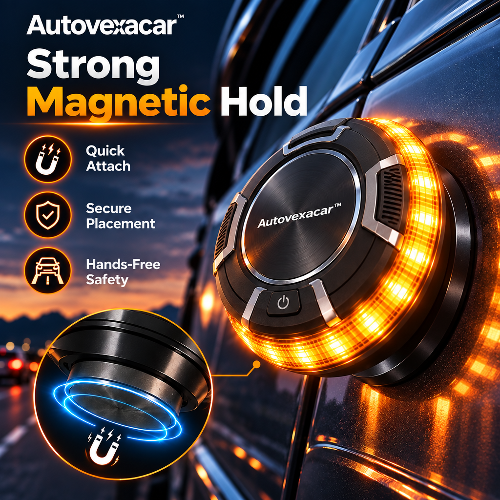 Autovexacar™ Magnetic Emergency Road Light