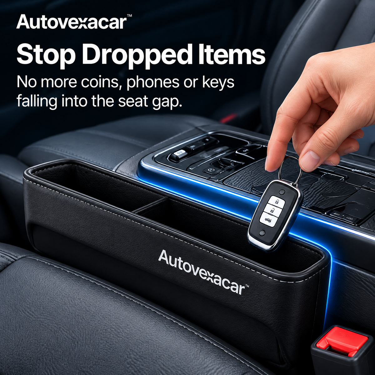 Autovexacar™ Car Seat Gap Organizer