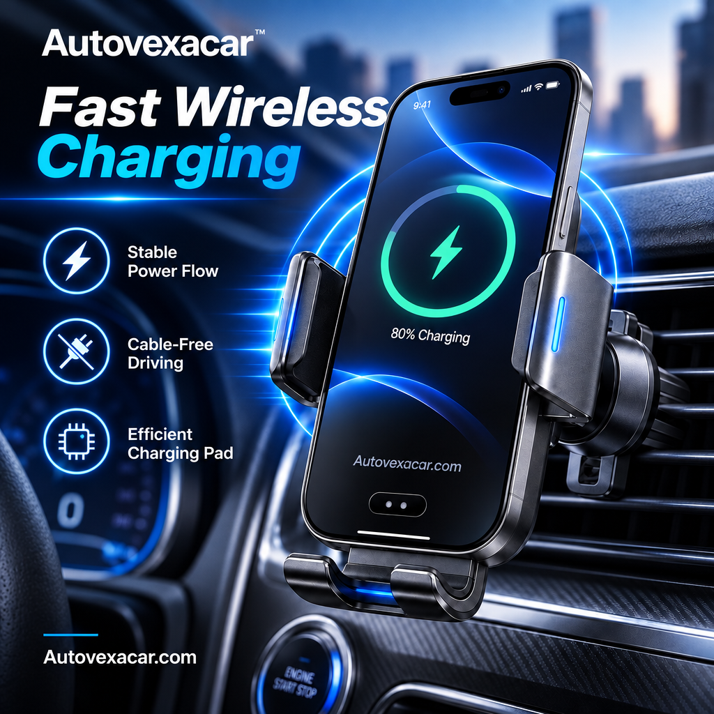 Autovexacar™ Wireless Car Phone Holder