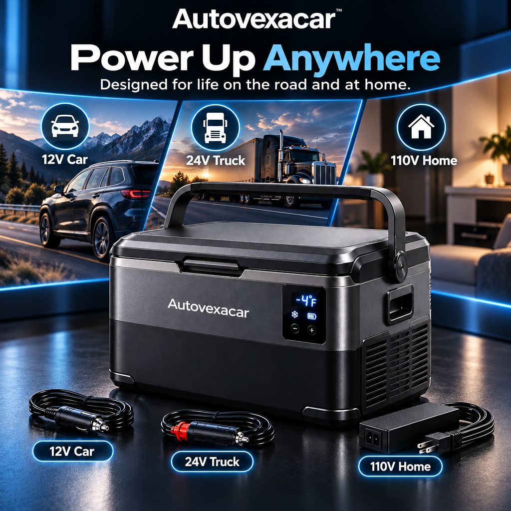 Autovexacar™ Portable Car Refrigerator