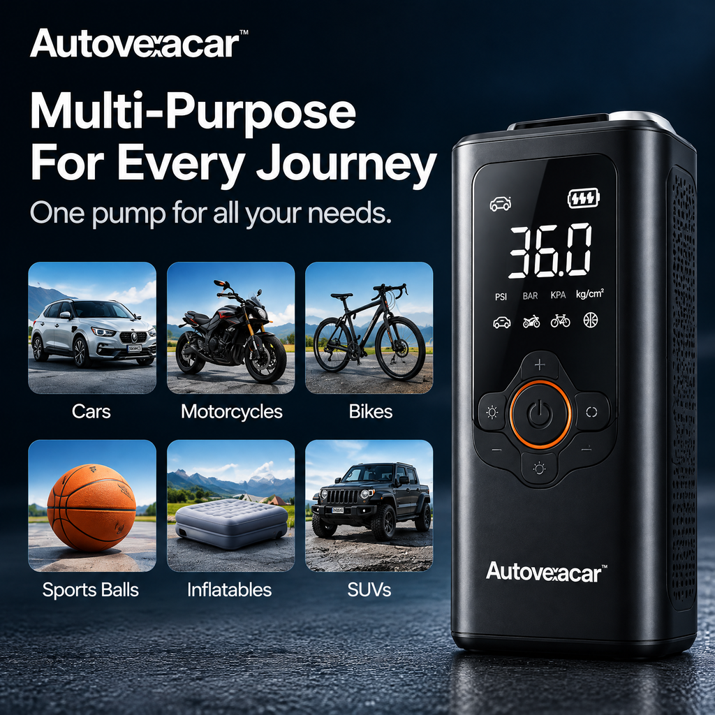 Autovexacar™ Tire Inflator Pump
