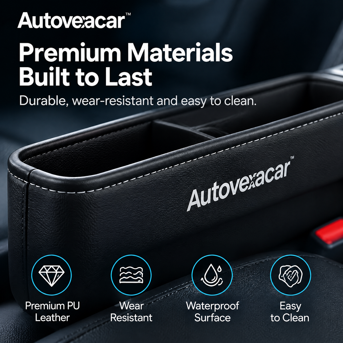 Autovexacar™ Car Seat Gap Organizer