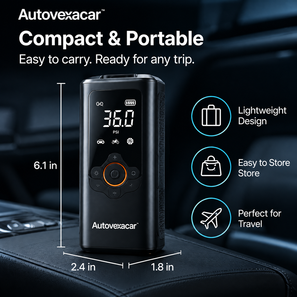 Autovexacar™ Tire Inflator Pump