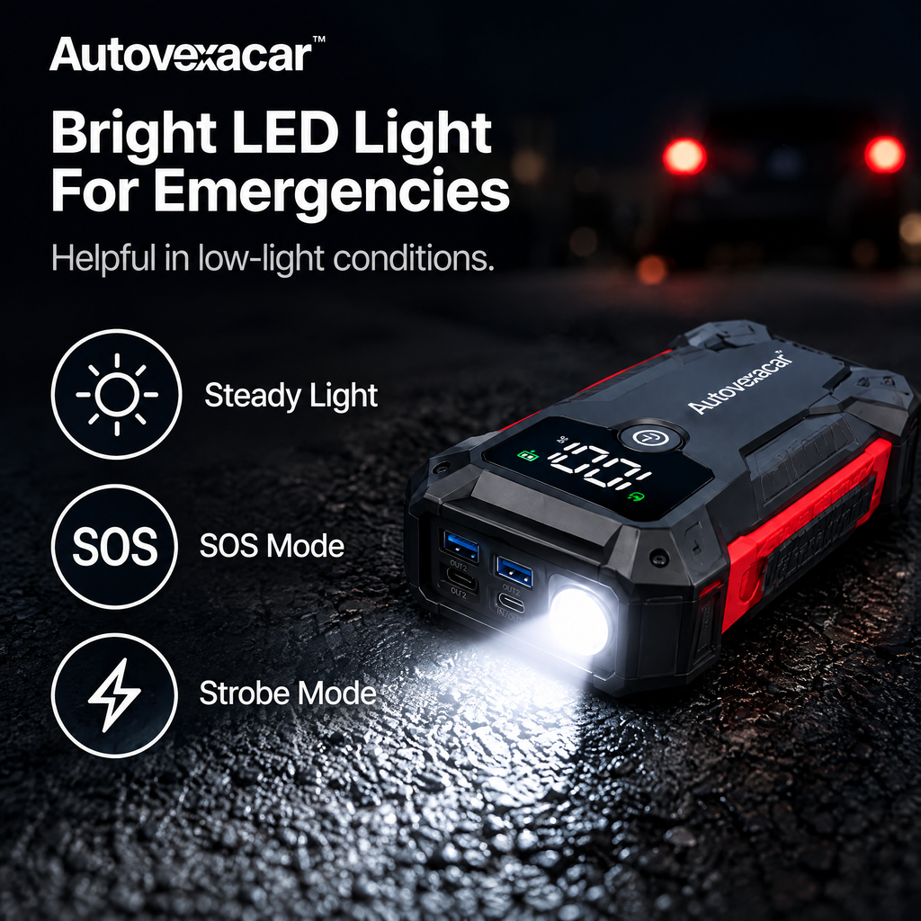 Autovexacar™ Portable Jump Starter