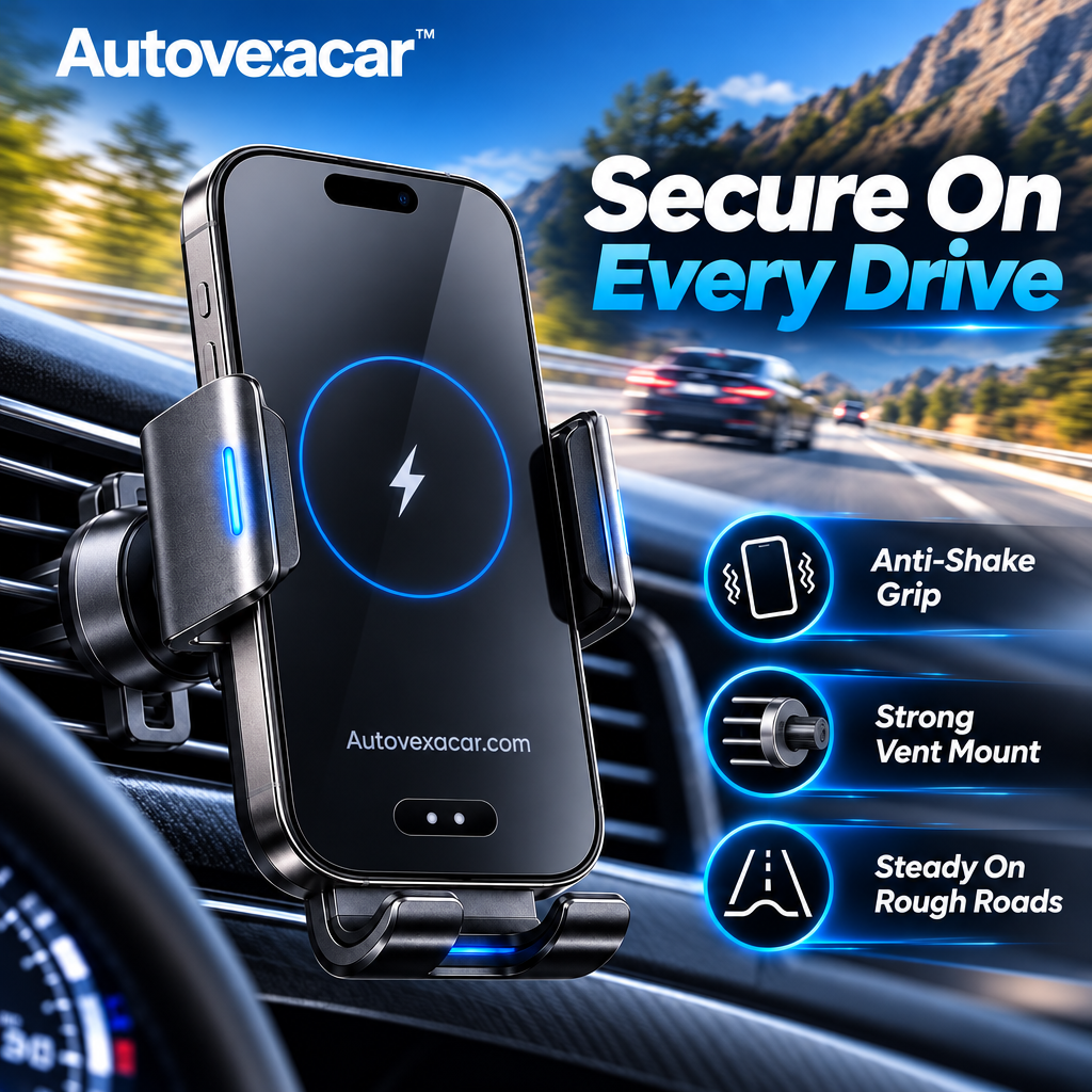 Autovexacar™ Wireless Car Phone Holder