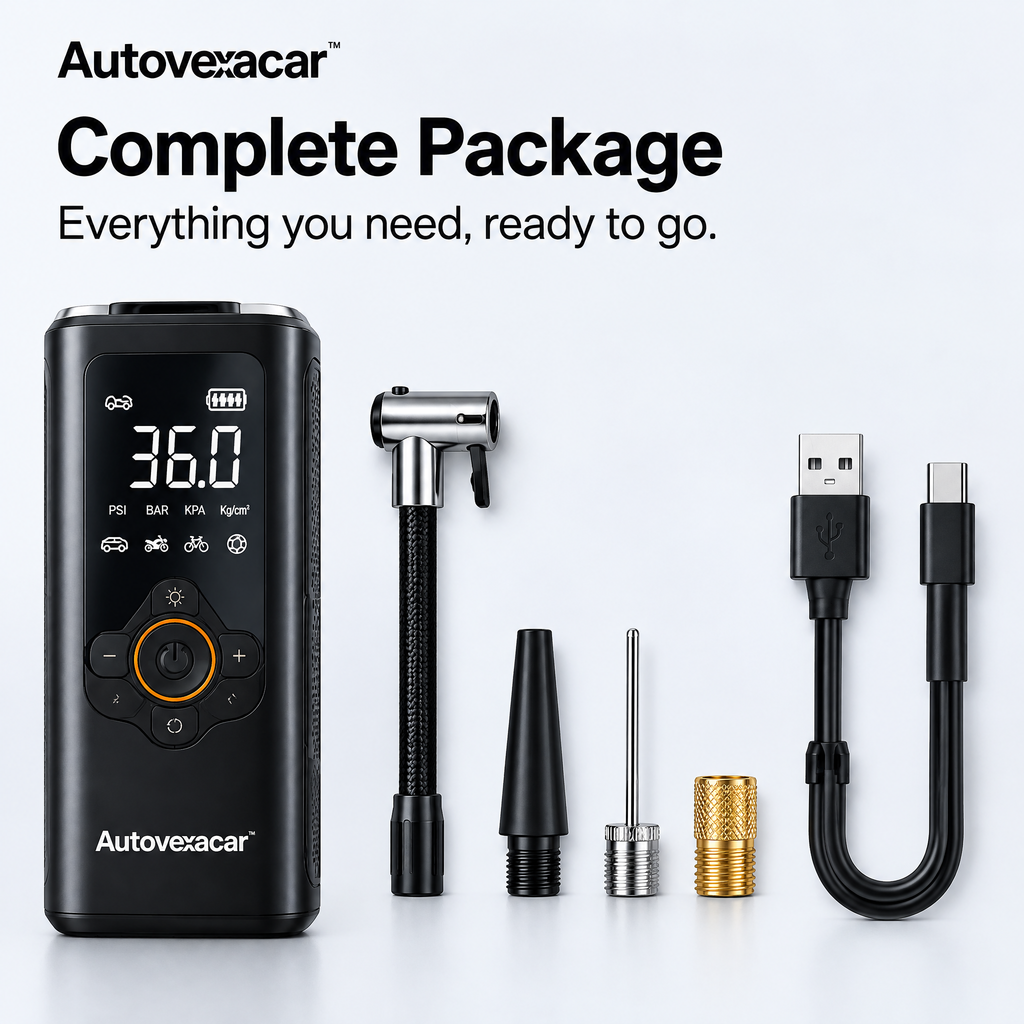 Autovexacar™ Tire Inflator Pump